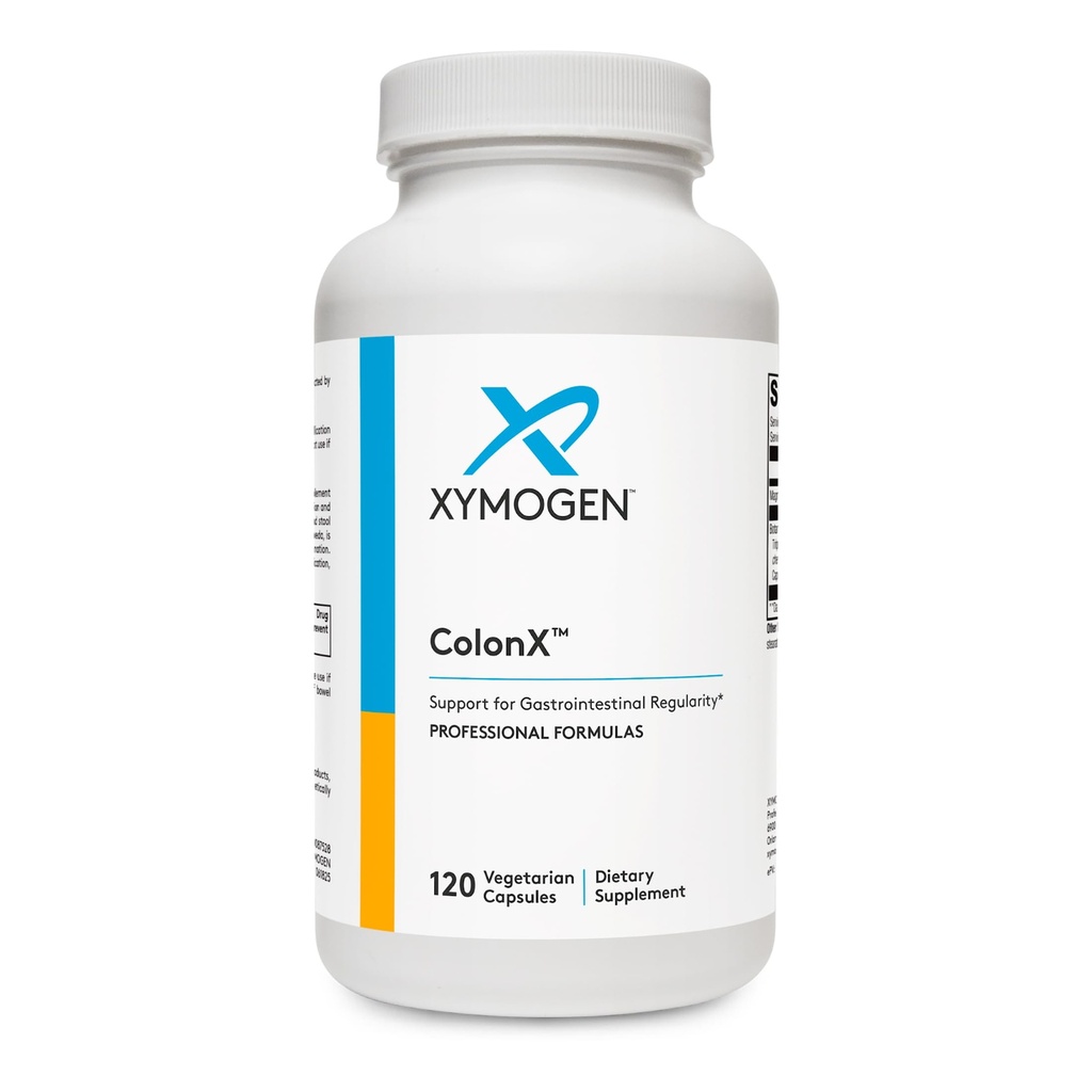 Συμπλήρωμα XYMOGEN ColonX - Κιτρικό μαγνήσιο, Cape Aloe, + Κάψουλες Triphala για την Πεποίθησή της Υγείας - Συμπλήρωμα μαγνησίου - Καθαρίστε τα εντόσθια + Υποστηρίξτε (120 Κάψουλες)