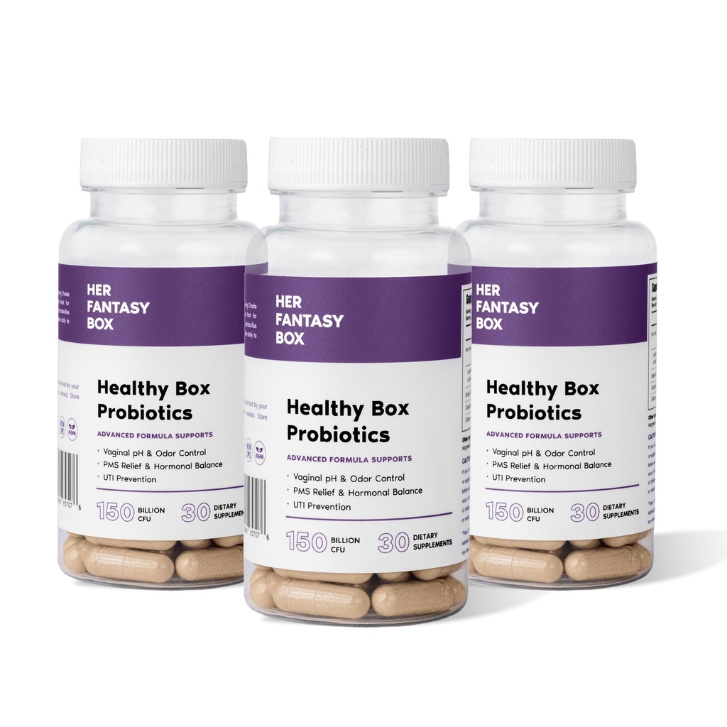 Her Fantasy Box | Healthy Box Probiotics 3 Pack