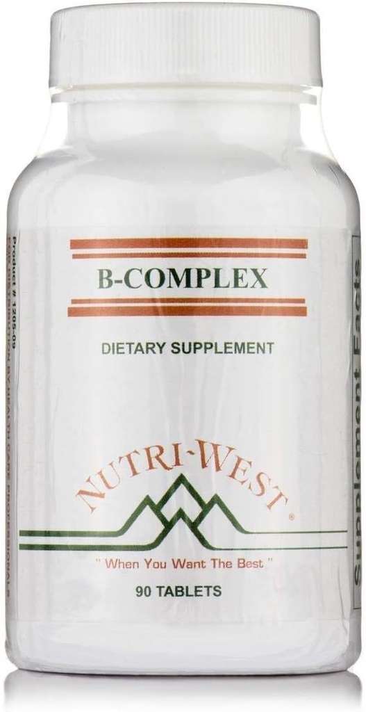 B- Complex - 90 δισκία από Nutri West