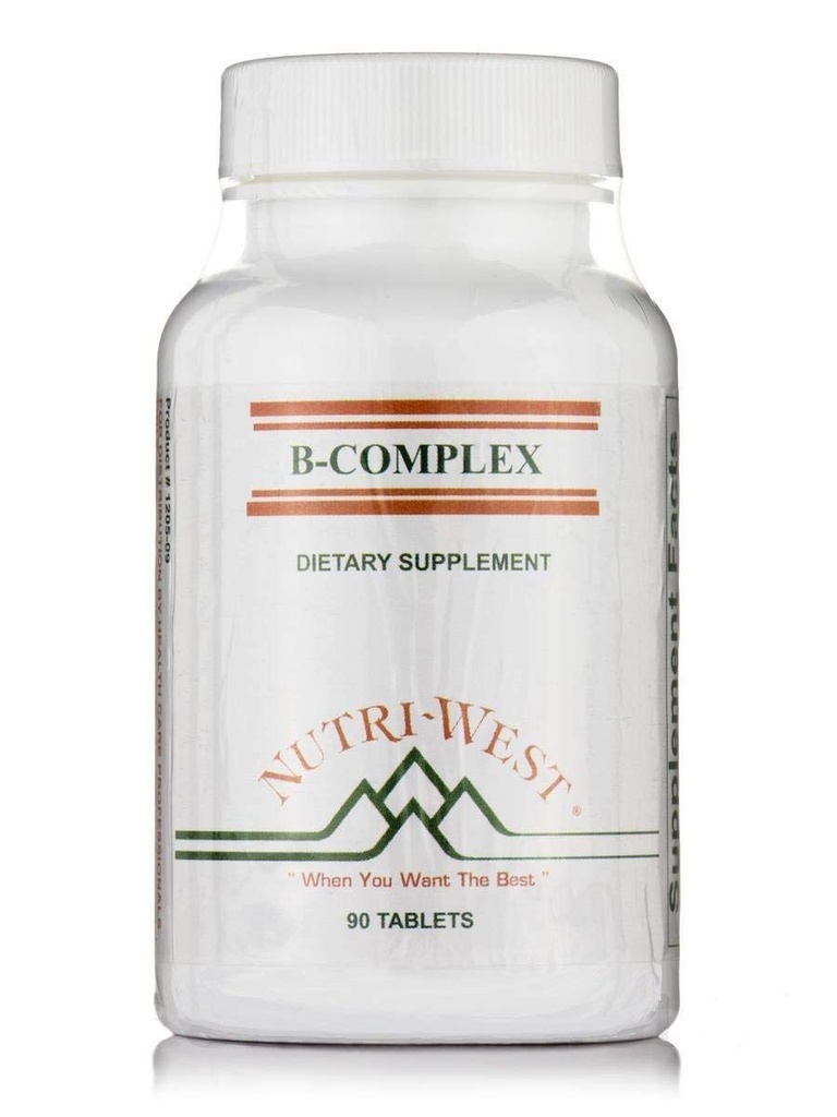 B- Complex - 90 δισκία από Nutri West