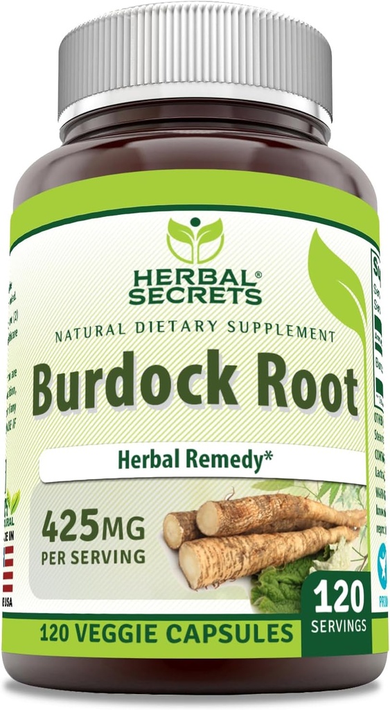 Βοτανικά μυστικά Burdock Root Συμπλήρωμα 