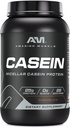 Amazing Muscle Casein Protein Powder | Chocolate Flavor | 25 G Protein | 2 Lb (907 G) | Non-GMO | Made in USA