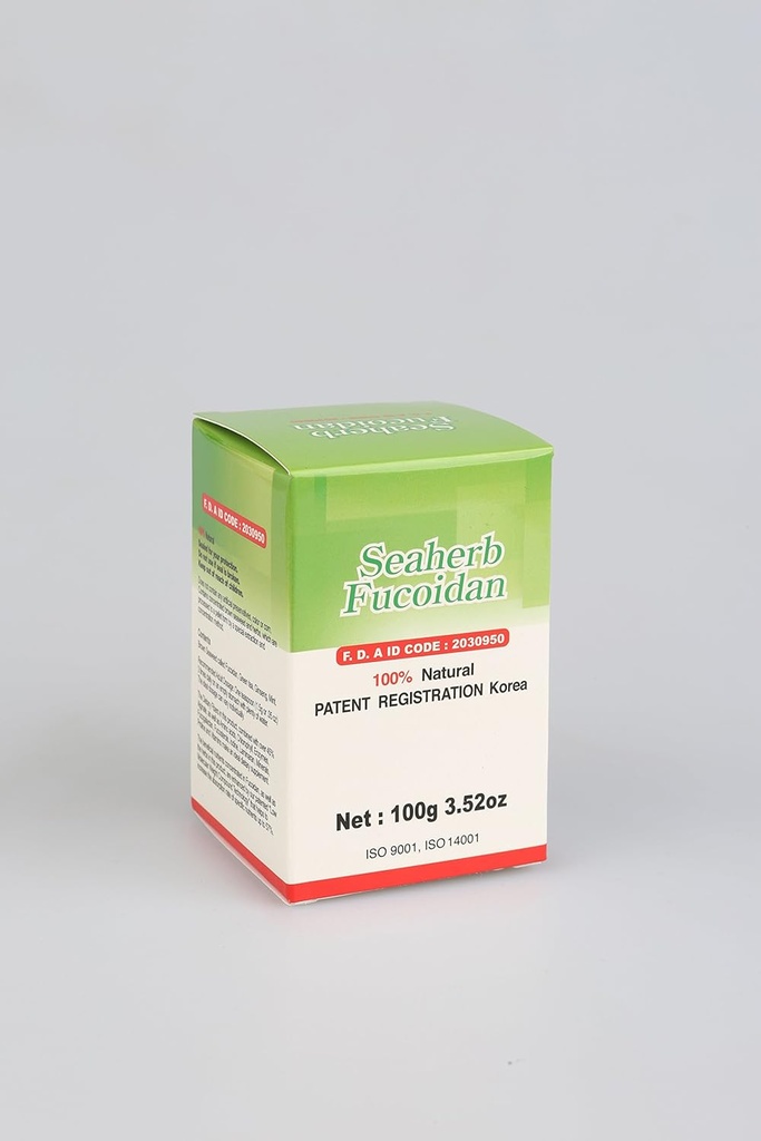 100% Φυσικό εκχύλισμα καφέ φύκιας Fucoidan USFDA Passed(ID Code 2030950)[Powder Type] (100g)