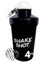 Μαύρο - 4 ουγκιά Mini Shaker Μπουκάλι για προ προπόνηση, Createine, Small Scoop Συμπληρώματα (όχι για πρωτεΐνες) Clip & Shaker Ball