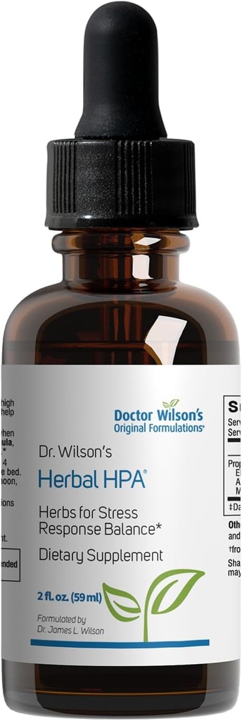 Δρ. Wilson's Herbal HPA 2 Ουγγιά Προσαρμόσιμα Βότανα για Αδρεναλική Υποστήριξη και Καθημερινή Χρήση