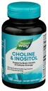 Nature's Way Choline & Inositol, Υποστηρίζει την Εγκεφαλική Υγεία & Κυτταρική Ενέργεια*, 500 mg Choline & 500 mg Ινοσιτόλη ανά 2-καψούλη που σερβίρεται, Χωρίς Γλουτένη, 100 κάψουλες (συσκευασία Μαΐου Vary)