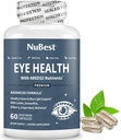 NuBest AREDS 2 Βιταμίνες ματιών με Beta Carotene Carrot σε σκόνη, 20mg Lutein, 4mg Zeaxanthin, Bilberry, Grape Seed, BioPerine, B-Complex, Multivitamin for Eye Health 