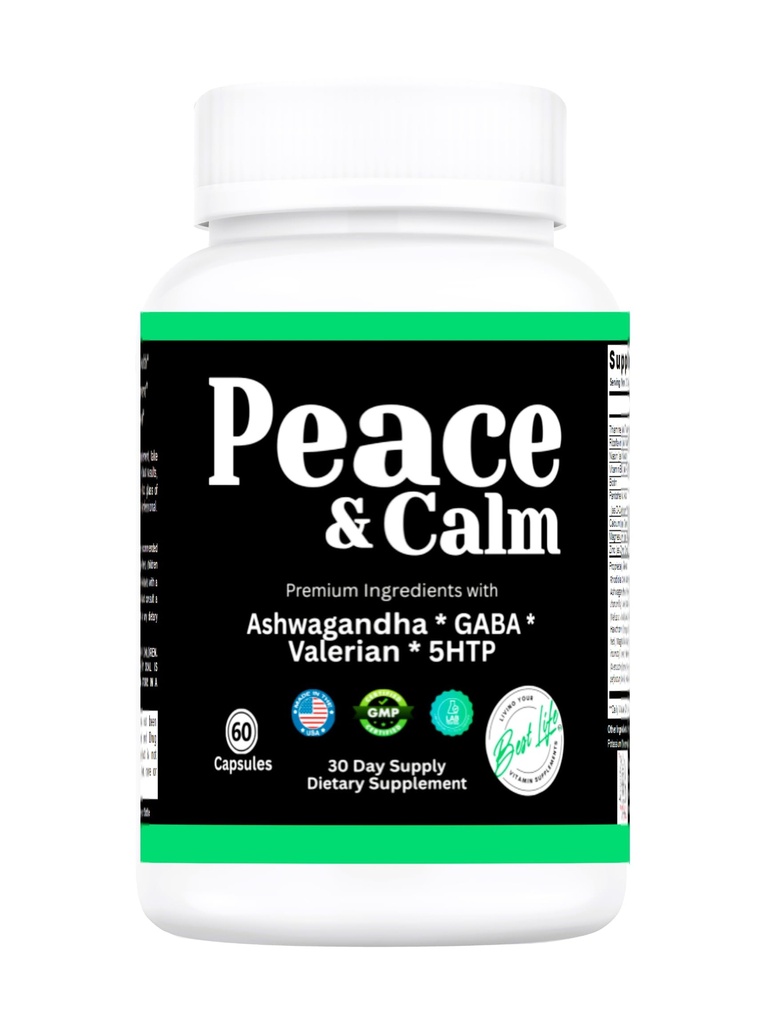 DEEP Calm - Supplement υποστήριξης στρες - 60 κάψουλες, 30 ημέρες προσφοράς