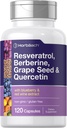 Horbäach Resveratrol Berberine Grape Seed & Quercetin 