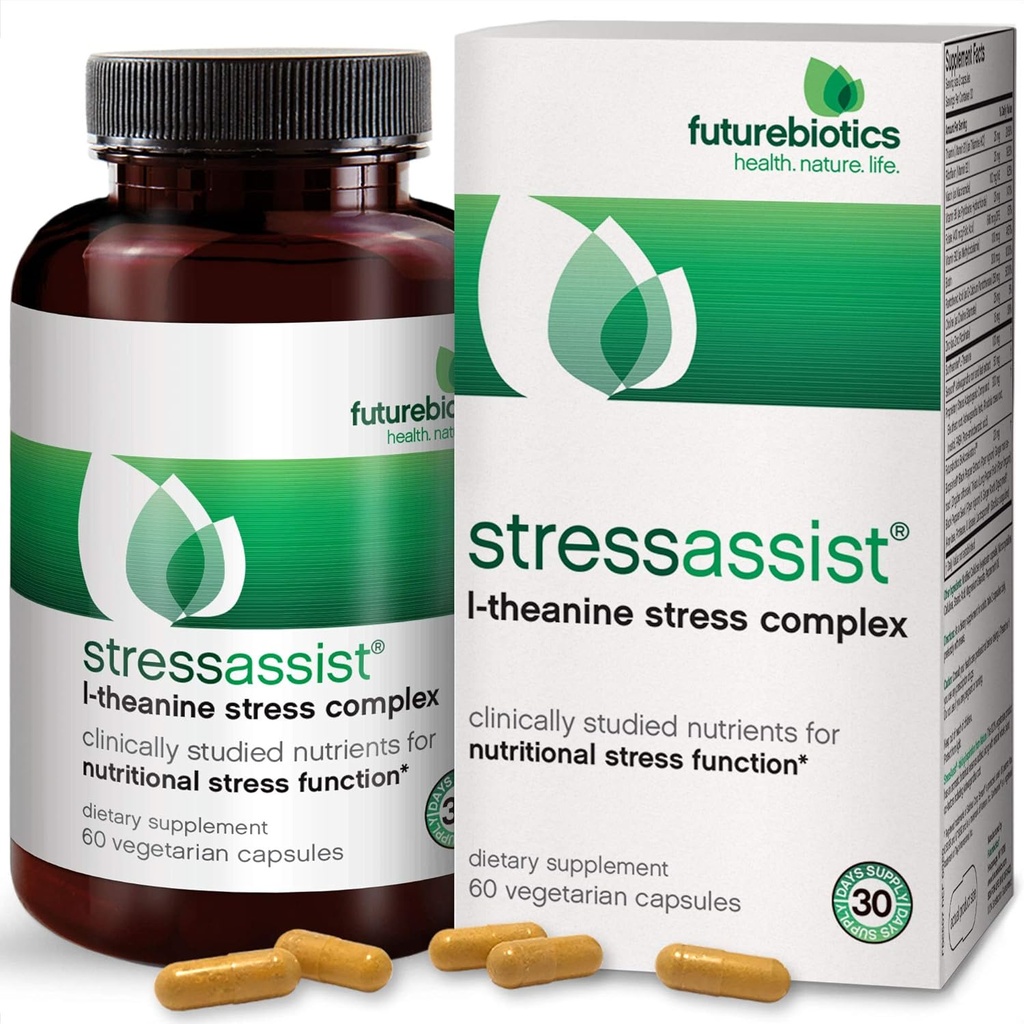 Futurebiotics Stress Assist 60 κάψουλες χορτοφάγων
