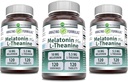 Εκπληκτικές Φόρμουλες Μελατονίνη 10 Mg Plus L-Θεανίνη 5.5 Mg Συμπλήρωμα 