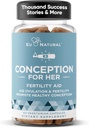 Conception Fertility Supplements for Women – Aids Ovulation, Hormonal Balance, & Regular Cycles – Prenatal Vitamin Support with Myo-Inositol, Folate, Folic Acid, Vitex – 60 Vegetarian Soft Capsules