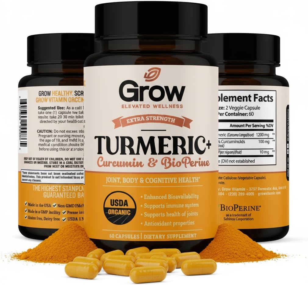 Καλλιέργεια βιταμίνη Curcumin+ Ultra: Οργανική υψηλής ισχύος ανάμειξη 