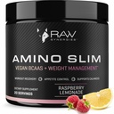RAW Συνέργειες Amino Slim - Ενεργό συμπλήρωμα ζωής για τη μεταβολική και νοητική διατροφή Υποστήριξη - Μύες & Ενέργεια Υποστήριξη - Χωρίς ζάχαρη & Vegan - Βατόμουρο Λεμονάδα - 20 εξυπηρετούν