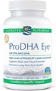 Nordic Naturals ProDHA Eye - Fish Oil, 360 mg EPA, 845 mg DHA, 20 mg FloraGLO Lutein, 4 mg Zeaxanthin, Υποστήριξη για τη Νευρολογική Λειτουργία και τη Μακροχρόνια Υγεία των ματιών*, 60 Soft Gels