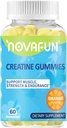 Creatine Συμπληρώματα, 1500mg Creatine Monohydrate για μυϊκή δύναμη, αντοχή, απόδοση προπόνησης, χορτοφάγοι & χωρίς γλουτένη, Πορτοκαλί Γεύση, 60 Count
