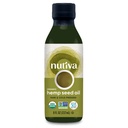Nutiva οργανικό, κρύο-Pressed, μη ραφιναρισμένο αιθέριο έλαιο σπόρων κάνναβης από μη ΓΤΟ, Βιώσιμα καλλιεργείται καναδική κάνναβη, 8-ουγγιές