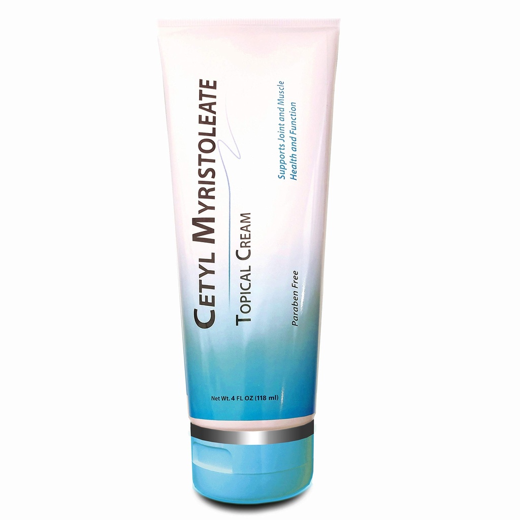 Cetyl Myristoleate Topical Cream Ωμέγα 5 Λιπαρά Οξέα - Βοηθά στη μείωση των αρθρώσεων και της μυϊκής δυσφορίας - Περιλαμβάνει Άρνικα, Γλυκοζαμίνη, Αλόη, Jojoba, Ηλίανθος & Σησαμέλαιο - 4oz. από Coreceutimin