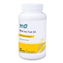 Klaire Labs SFI Health Marine Fish Oil - Ultra Pure 300 Milligrams EPA & 200 Milligrams DHA Omega 3 Άγευστο ιχθυέλαιο χωρίς γεύση ψαριού, χωρίς χοληστερόλη και χωρίς γλουτένη (100 Softgels)