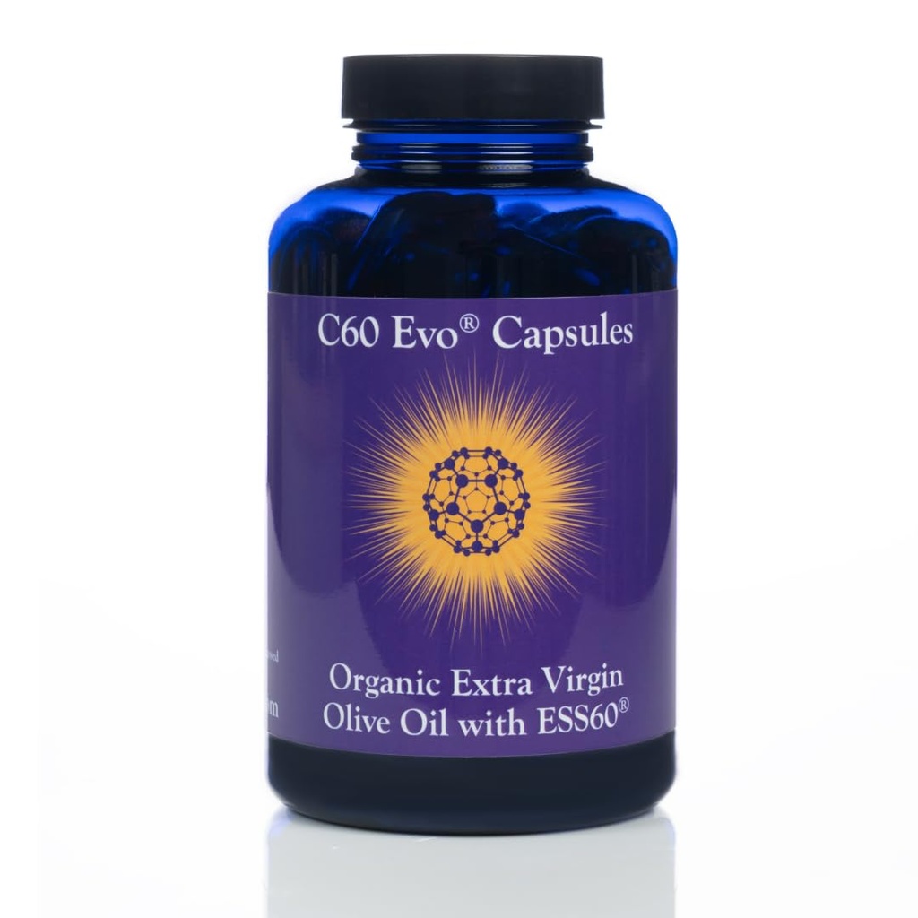 Pure ESS60 Extra Virgin Olive Oil Softgel Capsules - High Strength Antioxidant Supplement with Pure Olive Oil - Oral Supplement - Supplements for Men & Women - 180 Softgels