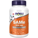 NOW Συμπληρώματα τροφίμων, SAME (S-Adenosyl-L-Μεθειονίνη)200 mg, Υποστήριξη νευρικού συστήματος *, 120 κάψουλες Veg