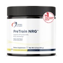 Designs for Health PreTrain NRG Drink Mix - Pre-Workout Powder with Createine + Green Coffee - Υποστηρίζει Focus, Power + Mental Energy in Athletes - None-GMO, Cherry Lime Flavor (20 υπηρεσίες / 180g)