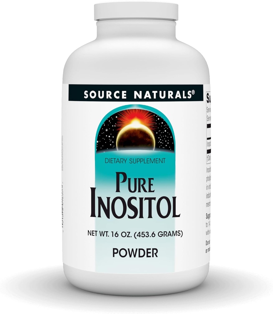 Source Naturals Pure Inositol, Dietary Supplement - 16 oz Powder