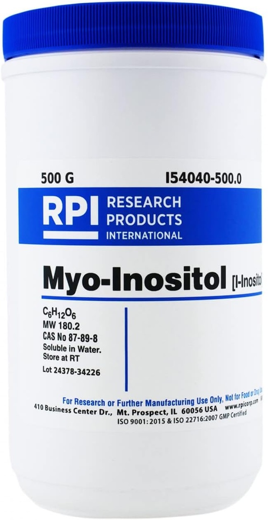 RPI Myo-Ινοσιτόλη [I-Ινοσιτόλη], 500 γραμμάρια