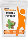 BulkSupplements.com Perilla Extract Powder - Perilla Frutescens Supplement, Herbal Supplement - Vegan & Gluten Free, 450mg ανά Serving, 100g (3.5 oz) (Pack of 1)