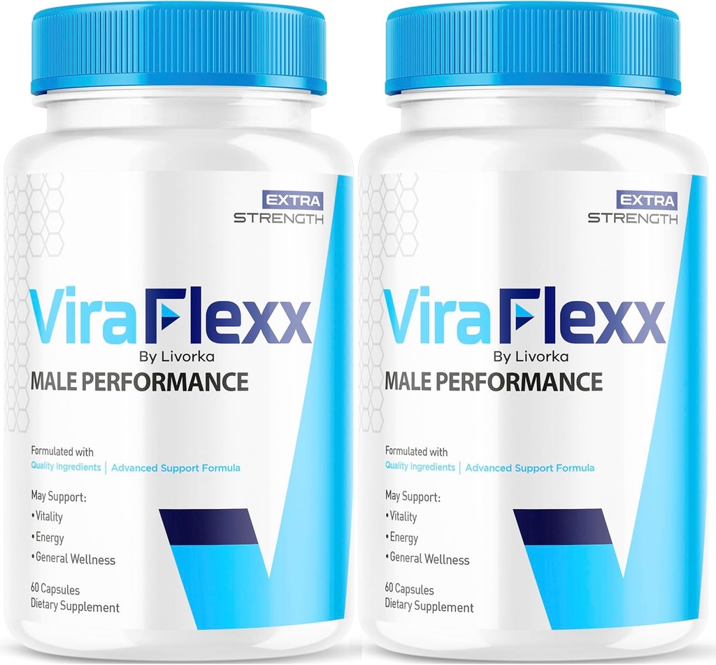 (2 Πακέτο) ViraFlexx Pro κάψουλες για άνδρες, αρχικό ViraFlexx Pro αρσενικά χάπια υποστήριξης Όλα τα φυσική υποστήριξη συνολική υγεία, ViraFlex Premium Advanced Formula, Vira Flexx Κριτικές, 120 κάψουλες για 2 μήνες