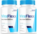 (2 Πακέτο) ViraFlexx Pro κάψουλες για άνδρες, αρχικό ViraFlexx Pro αρσενικά χάπια υποστήριξης Όλα τα φυσική υποστήριξη συνολική υγεία, ViraFlex Premium Advanced Formula, Vira Flexx Κριτικές, 120 κάψουλες για 2 μήνες