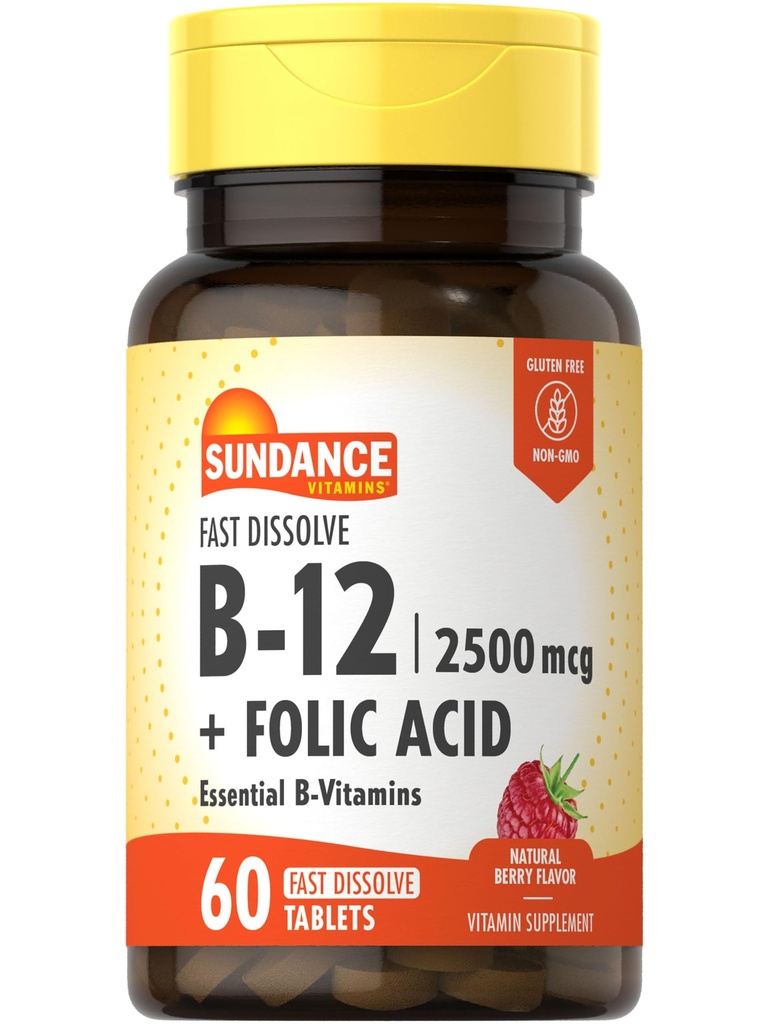 Sundance Fast Dissolve Βιταμίνη B-12 