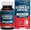 BioActive Vitamin B12 - 5000 mcg, Περιέχει 3 BioActive Forms B12 Plus Methylfolate Cofactor - Methyl B12, Adenosyl B12 & Hydroxy B12 