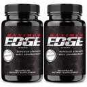 (2 Pack) Maximum Edge αρσενικά χάπια - Maximum Edge κάψουλες για άνδρες, Complete Daily Formula για τη συνολική ευεξία και την κορυφαία απόδοση, MaximumEdge Advanced συμπλήρωμα διατροφής, Κριτικές (120 κάψουλες)