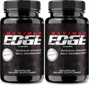 (2 Pack) Maximum Edge αρσενικά χάπια - Maximum Edge κάψουλες για άνδρες, Complete Daily Formula για τη συνολική ευεξία και την κορυφαία απόδοση, MaximumEdge Advanced συμπλήρωμα διατροφής, Κριτικές (120 κάψουλες)