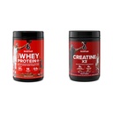 Six Star Elite Series 100% Πρωτεΐνη ορού συν τριπλή σοκολάτα 1,8lbs US & Creatine Powder Creatine X3 