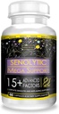 ACTIF Senolytic Support with 15+ Advanced Factors – Μη ΓΤΟ, Fast-Active, Made in USA, 60 Count