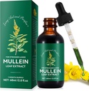 Mullein Drops for Lungs, Mullein Leaf Tincture Drops 
