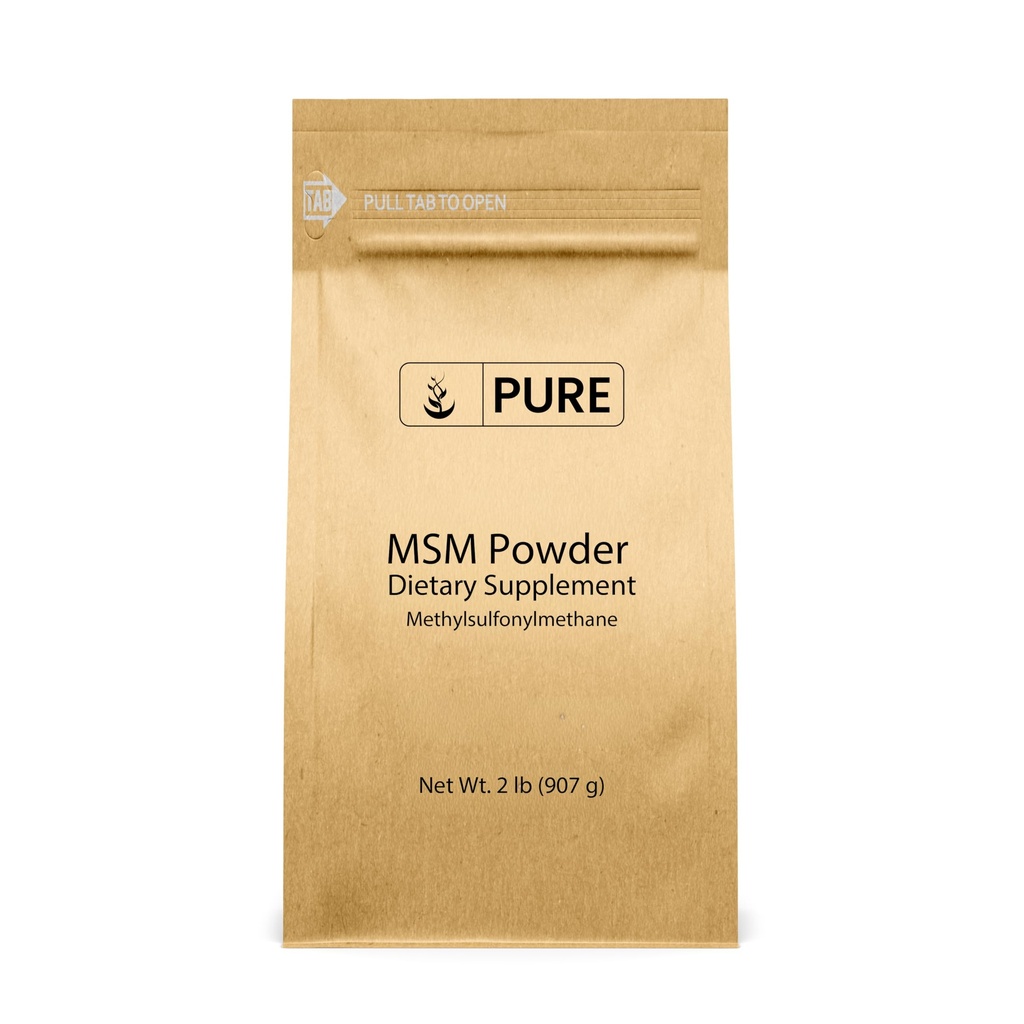 MSM σκόνης Methylsulfonylmethane (2 lbs), πάντα καθαρό, φυσικό συμπλήρωμα διατροφής Sulfur