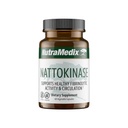 NutraMedix Nattokinase συμπλήρωμα - Nattokinase 2000 FU ανά υπηρεσία - Formed for to support Heart Health and Healthy Circulation - Γλουτένη + Γαλακτοκομικά Χωρίς (60 κάψουλες)