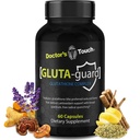 Liposomal Glutathionone Touch γιατρών συμπλήρωμα - Easy-to-Swallow Glutathion Κάψουλες για την ενέργεια, την εγκεφαλική υποστήριξη και την υγεία του δέρματος - Καθαρή μέγιστη απορρόφηση Glutathion Liposomal συμπλήρωμα