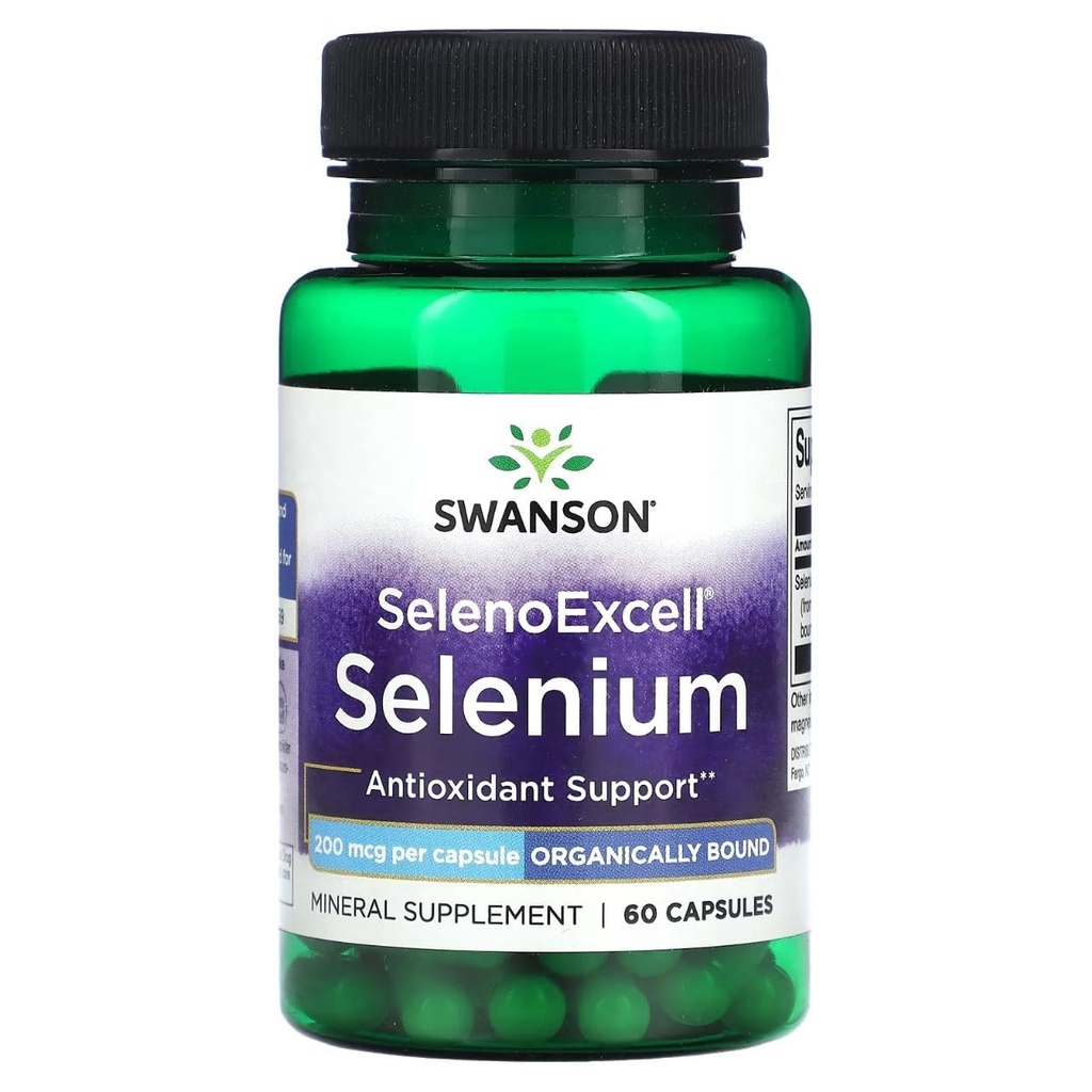 Swanson Selenoexcell Selenium 200 mcg 60 Κάψουλες
