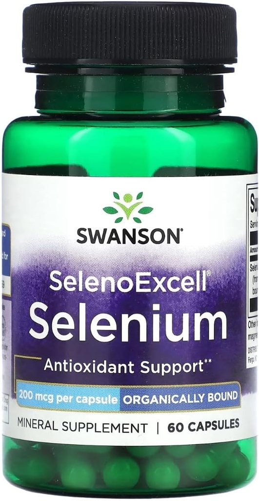 Swanson Selenoexcell Selenium 200 mcg 60 Κάψουλες