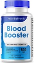 (1 Pack) MicroBio Blood Booster Κάψουλες, Micro Bio Blood Booster Φυσικό συμπλήρωμα υποστήριξης ροής αίματος, χάπια ενίσχυσης αίματος, Micro Bio Brands Blood Booster Advanced Formula