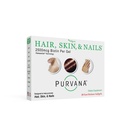 Wellgenix Purvana Hair Skin and Nails Supplement – 2500mcg Biotin Softgels with MSM & B-Complex – Daily Beauty Support for Stronger Nails & Hair Vitality – 30 Softgels
