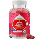 Healthy Gut Probiotic Gummies for Adults - Βιολογικά Προβιοτικά για την υγεία των ούρων Αναστατωμένη ανακούφιση στο στομάχι και ανοσοποιητική υποστήριξη - Digestive Health Chewable Probiotic Gummies for Women and Men - 5 δισεκατομμύρια CFU