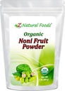 Z Natural Foods Noni Fruit Powder - Organic Raw Non-GMO Gluten-Free Superfood - Supports Healthy Digestion & Energy - Packed with Essential Nutrients & Antioxidants - Mix with Drinks & Recipes, 1 lb