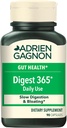 Adrien Gagnon - Digest 365 Σύμπλεγμα φυσικών διεγερτικών ενζύμων, για το αέριο συμπλήρωμα πέψης και την αναλγητική ανακούφιση, αποκατάσταση της υγείας των ούλων - 90 κόμης