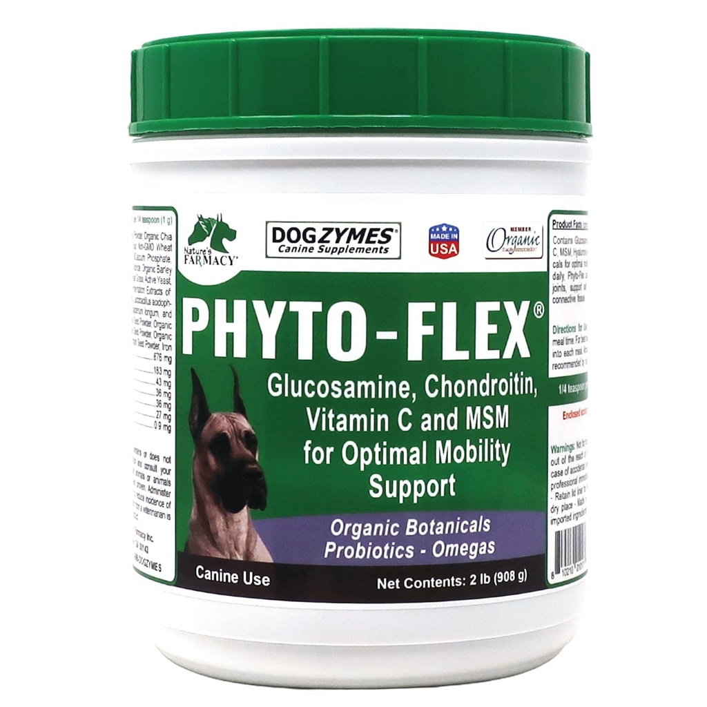 Ένζυμα Phyto Flex - Γλυκοσαμίνη, χονδροϊτίνη, MSM και Υαλουρονικό οξύ... (2 Λίρες)
