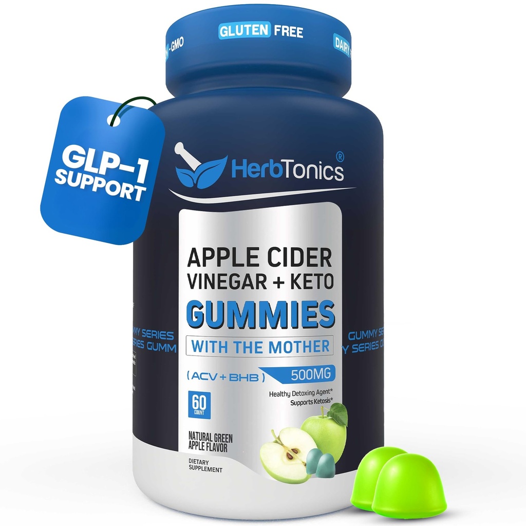 Herbtonics Keto Apple Cider Vinegar Gummies 